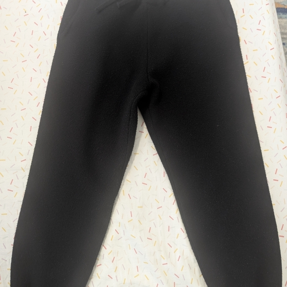 Zara Black Sweater Pants NWOT